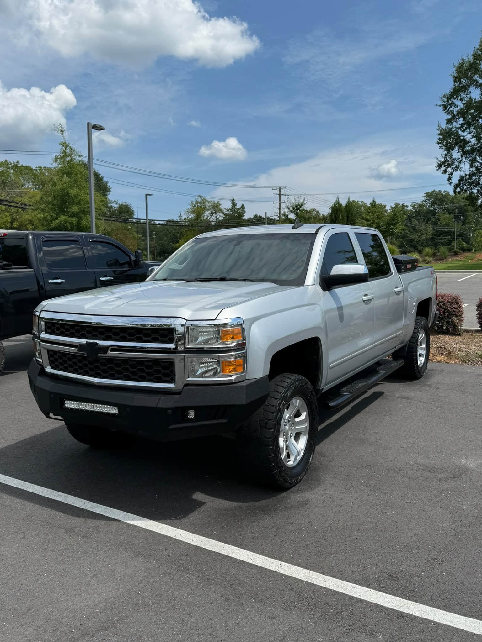 Freshly detailed Chevrolet Silverado by Mccreadie’s Mobile Detailing Services
